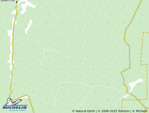MICHELIN La Virgencita de la Candelaria map - ViaMichelin