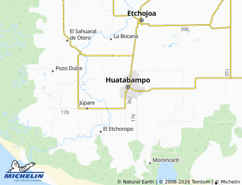 Mappa MICHELIN Ampliación Huatabampo - ViaMichelin