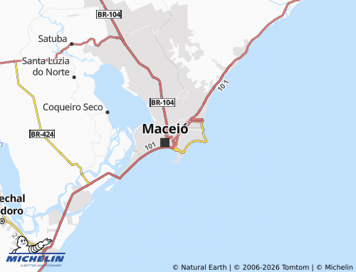 Mappa MICHELIN Poço - ViaMichelin