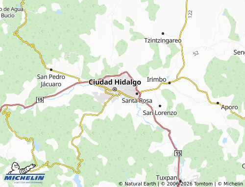 Mappa MICHELIN Montebello - ViaMichelin