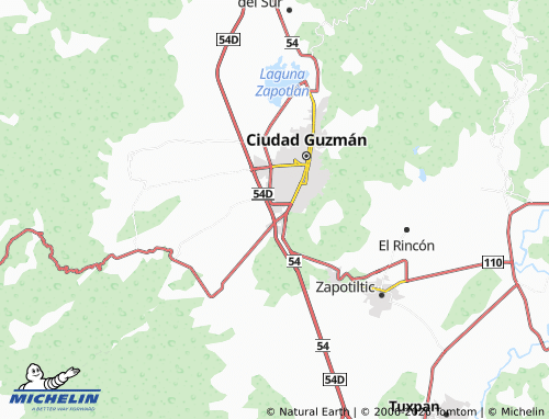 Mapa MICHELIN Las Primaveras - ViaMichelin