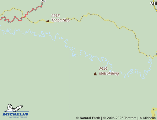Mappa MICHELIN Machekoaneng - ViaMichelin