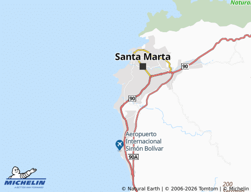 Mappa MICHELIN La Magdalena - ViaMichelin