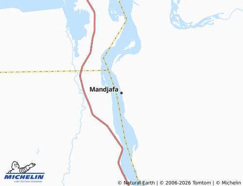 Mapa MICHELIN Mandjafa - ViaMichelin
