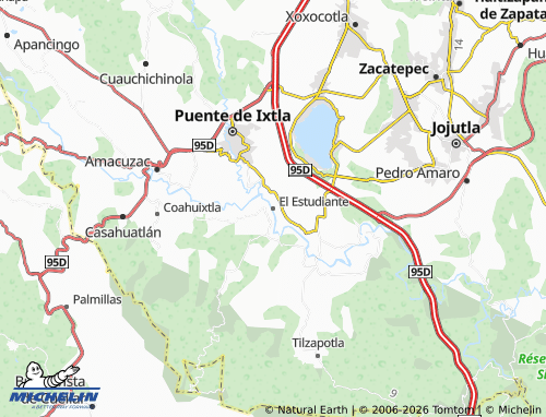 Carte MICHELIN El Estudiante - ViaMichelin