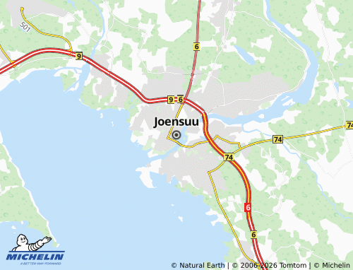 MICHELIN-Landkarte Joensuu - ViaMichelin