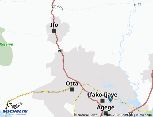 MICHELIN Fimo map - ViaMichelin