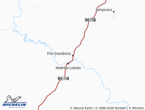 Mapa MICHELIN Maria Cecília - ViaMichelin