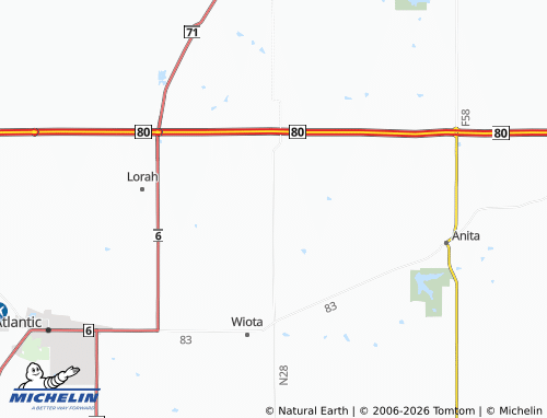 Mappa MICHELIN Benton - ViaMichelin