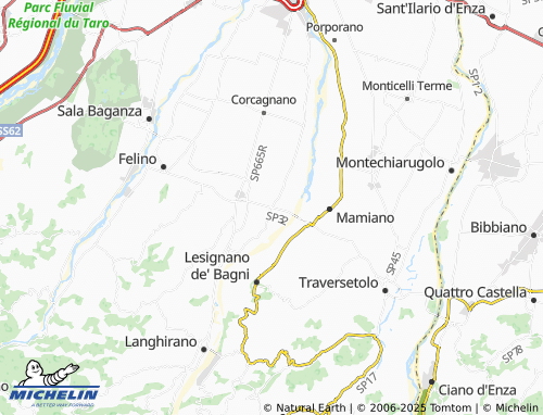 MICHELIN Panocchia map - ViaMichelin