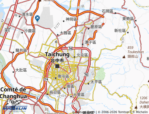 MICHELIN Beitun District map - ViaMichelin