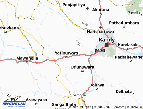 Mappa MICHELIN Arambegama West - ViaMichelin