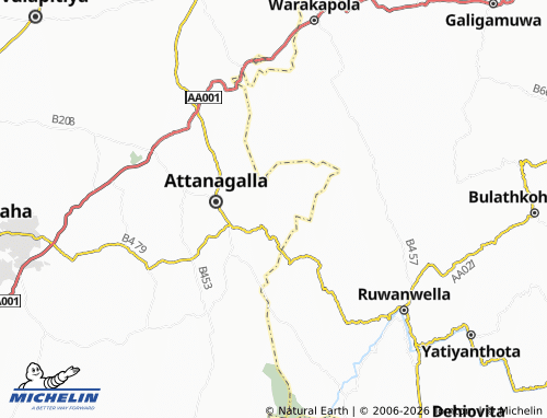 Mappa MICHELIN Karasnagala South - ViaMichelin