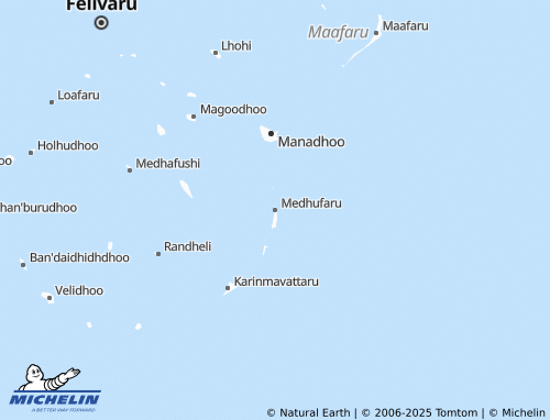 Carte MICHELIN Medhufaru - ViaMichelin