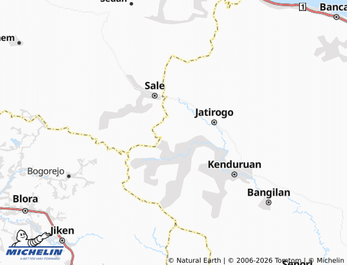 MICHELIN Tawaran map - ViaMichelin