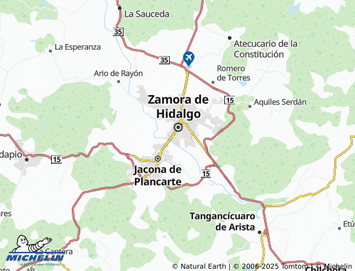 MICHELIN Jardinadas map - ViaMichelin