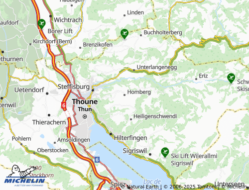 MICHELIN Homberg map - ViaMichelin