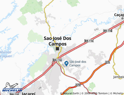 Mapa MICHELIN Vila Nova Guarani - ViaMichelin