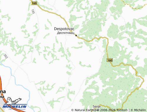 Mapa MICHELIN Beljajka - ViaMichelin