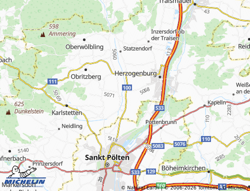 MICHELIN Zagging map - ViaMichelin