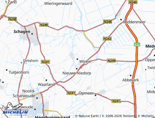Mapa MICHELIN Winkel - ViaMichelin
