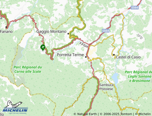Carte MICHELIN Monzone - ViaMichelin