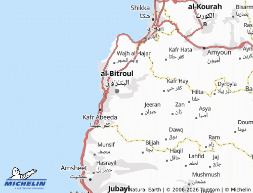 Carte MICHELIN Ijdabra - ViaMichelin