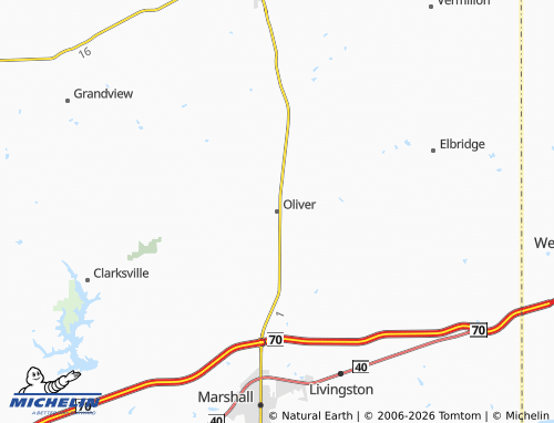 Mappa MICHELIN Oliver - ViaMichelin