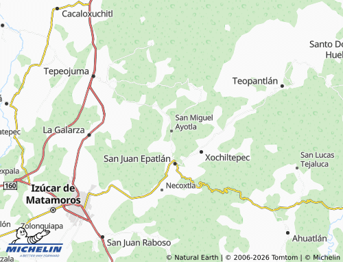 Mappa MICHELIN San Miguel Ayotla - ViaMichelin