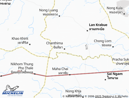 Kaart MICHELIN Chanthima - ViaMichelin