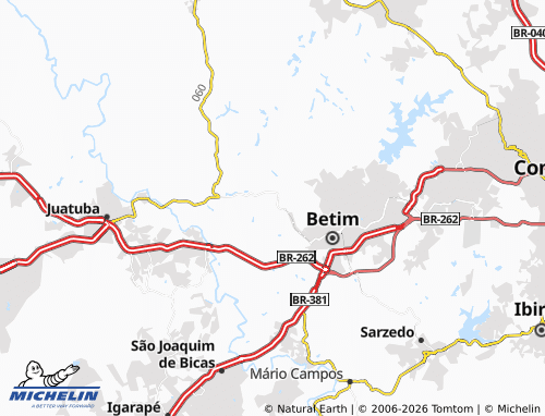 Mapa MICHELIN Açude - ViaMichelin