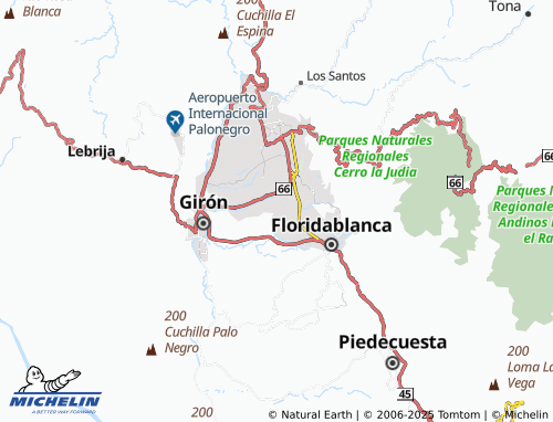 MICHELIN Los Robles map - ViaMichelin