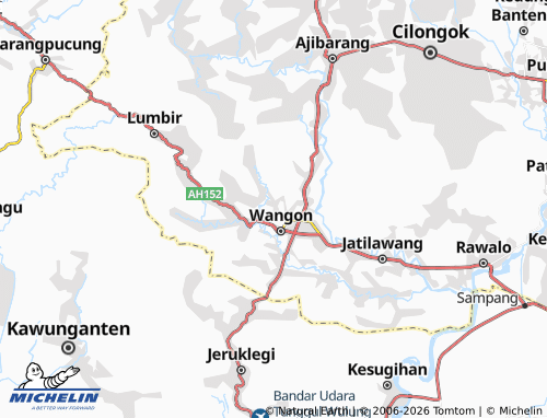 Carte MICHELIN Jurangbahas - ViaMichelin