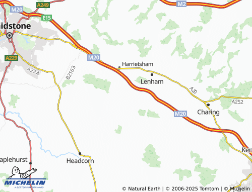 Carte MICHELIN Liverton Street - ViaMichelin