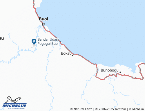 MICHELIN Bokat map - ViaMichelin