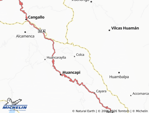 MICHELIN-Landkarte Colca - ViaMichelin
