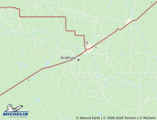 MICHELIN-Landkarte Anáhuac - ViaMichelin