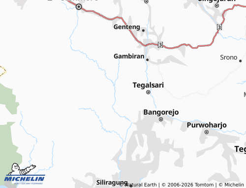 Mapa MICHELIN Karangdoro - ViaMichelin