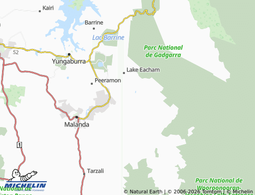 Mapa MICHELIN North Johnstone - ViaMichelin