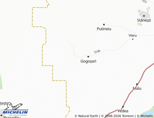 Mappa MICHELIN Rălești - ViaMichelin