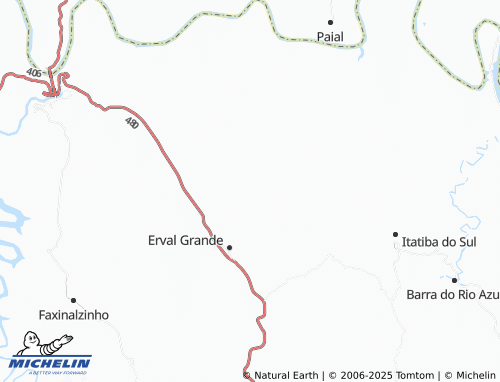 MICHELIN Pinhalzinho map - ViaMichelin