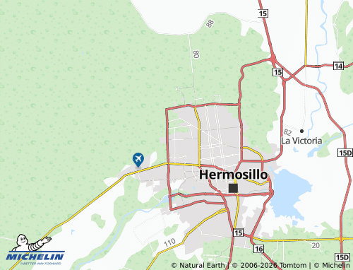 MICHELIN Sahuaro Final map - ViaMichelin