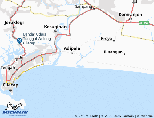 Carte MICHELIN Karanganyar - ViaMichelin