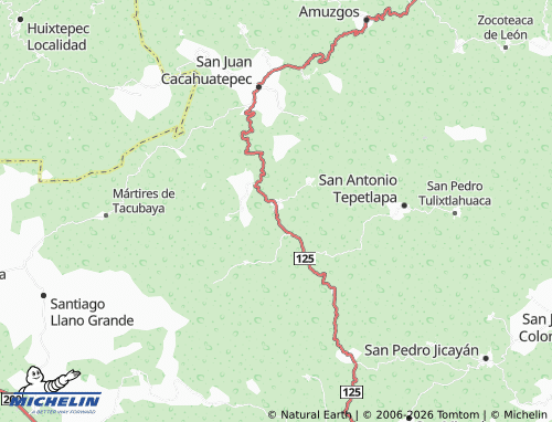 Mapa MICHELIN De La Preparatoria - ViaMichelin