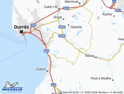 MICHELIN Manskuri map - ViaMichelin
