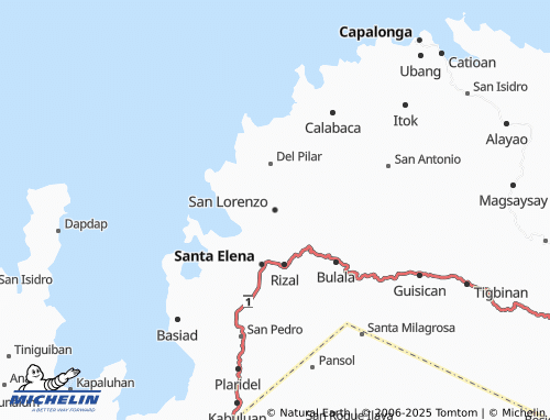MICHELIN San Lorenzo map - ViaMichelin