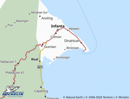 MICHELIN Binonoan map - ViaMichelin