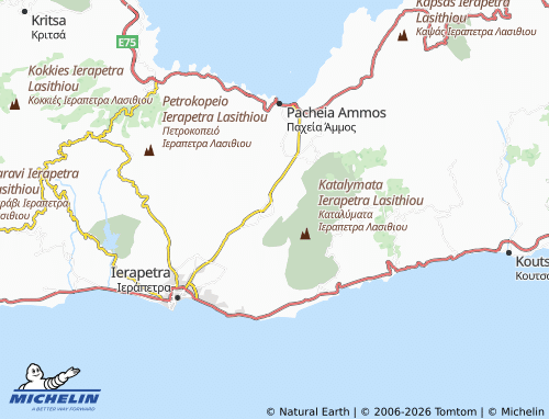 Carte MICHELIN Papadiana - ViaMichelin