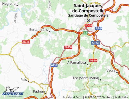 MICHELIN A Casalonga map - ViaMichelin