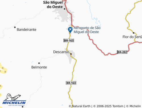 MICHELIN Descanso map - ViaMichelin